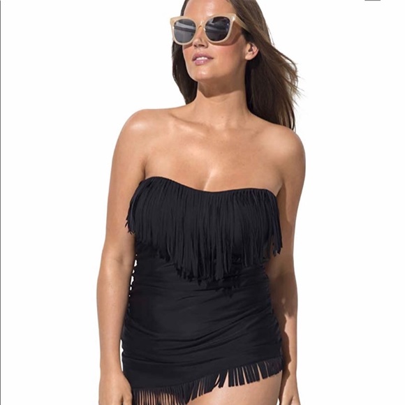 tube top swimsuits plus size